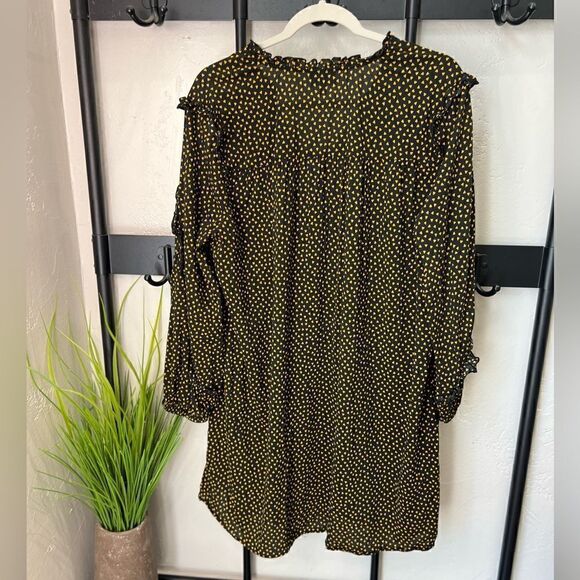 Who what wear tunic blouse black yellow print size XXL - Picture 2 of 13